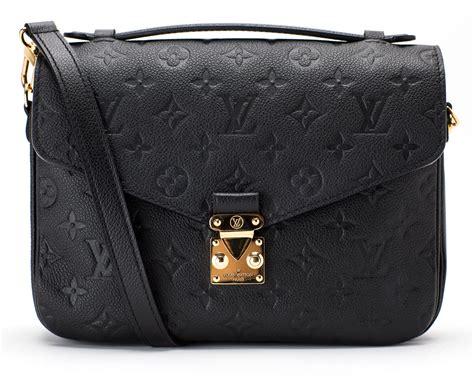 louis vuitton metis bag black